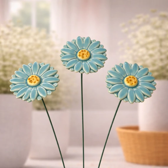 Közepes virágok Gerbera (Mini)