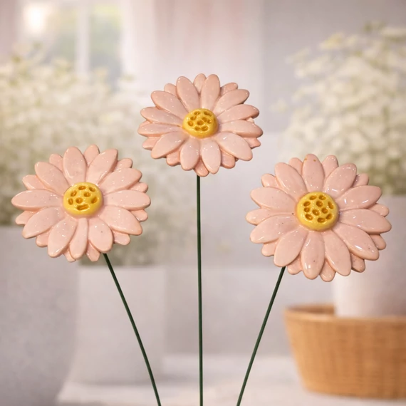 Közepes virágok Gerbera (Mini)
